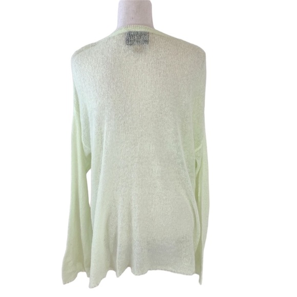 Wildfox Captain Roadie Sour Lime Pullover Size XS - Picture 5 of 11